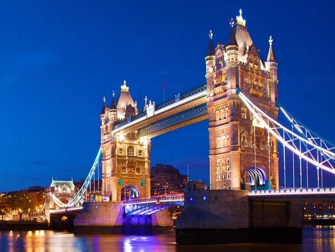 Londen Towerbridge by night